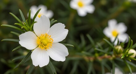 Obraz premium white spring flowers