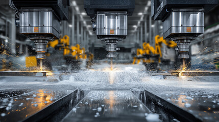 CNC Machines in Action Creating Metal Components with Precision