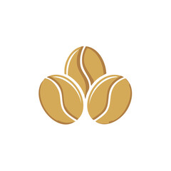 Roasted Coffee Beans Grouping, Vector Illustration Design, Coffee Shop Element