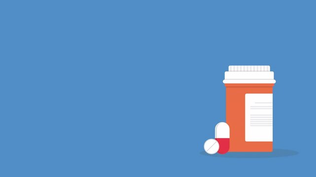 Prescription medicine bottle