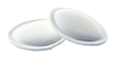 Eye Pads for Eye Care and Relaxation - Isolated on White Background