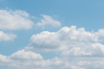 blue sky cloud gradient light white background.beauty bright cloud cover in the sun calm cler...