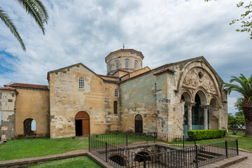 Trabzon Hagia Sophia mosque was built as a church in the Middle Ages. It was previously used as the Hagia Sophia church, and was later converted into a mosque. 