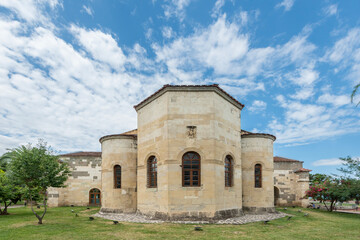 Trabzon Hagia Sophia mosque was built as a church in the Middle Ages. It was previously used as the Hagia Sophia church, and was later converted into a mosque. 