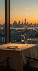 Romantic Dinner with City View
