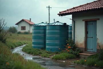 Obraz premium Water Conservation System 