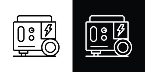 Generator icon in vector. Logotype