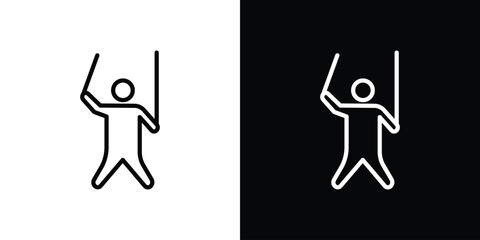 Puppet icon in vector. Logotype