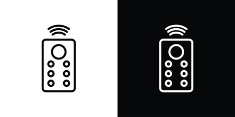 Remote control icon in vector. Logotype