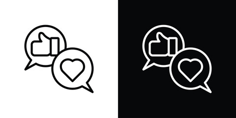 Social media icon in vector. Logotype