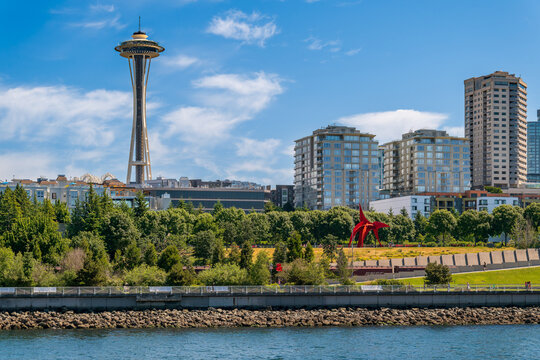 Seattle waterfront and park