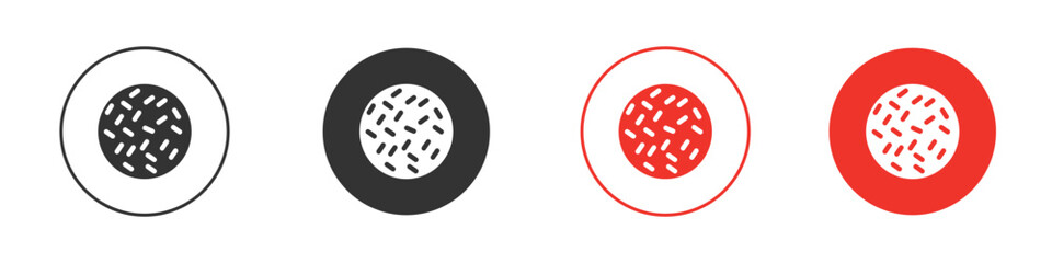 Anti skid feet icon pack. Clipart Vector design