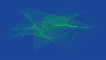 Colorful Abstract Lines with Gradient Flow