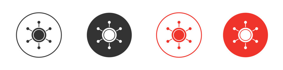 Multi channel icon pack. Clipart Vector design