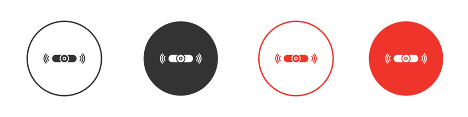 Sensor icon pack. Clipart Vector design