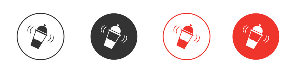 Shaker icon pack. Clipart Vector design