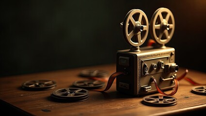 old movie projector