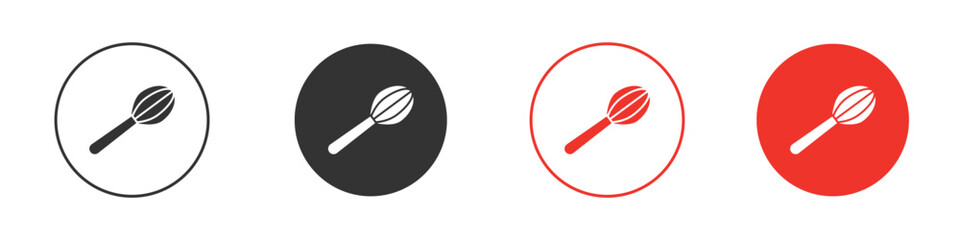 Whisk icon pack. Clipart Vector design