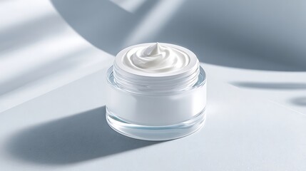Jar of White Cream