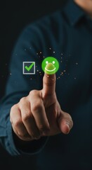 Selecting a Positive Rating