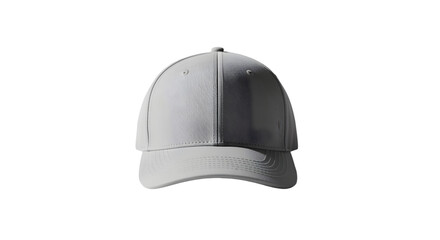 Fototapeta premium White Baseball Cap on Transparent Background Minimalist Style Casual Headwear