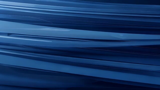 Abstract background of layered blue abstract shapes and lines