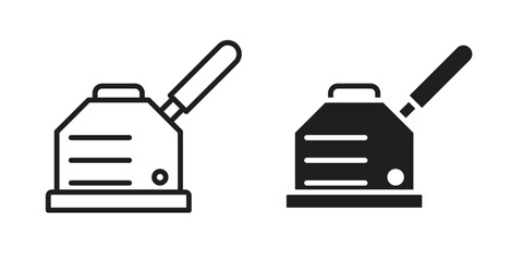 Floor sanding machine icon vector design, perfect for website ui designs