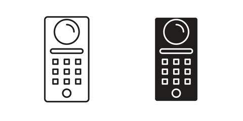 Intercom icon vector design, perfect for website ui designs
