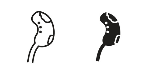 Kidney disease icon vector design, perfect for website ui designs