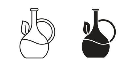 Massage oil icon vector design, perfect for website ui designs