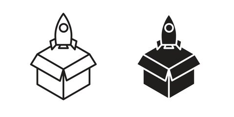Product release icon vector design, perfect for website ui designs
