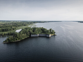 Fort Montgomery can be seen along the shores of Lake Champlain, Rouses Point.