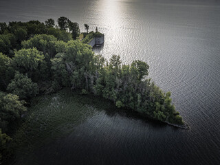 Fort Montgomery can be seen along the shores of Lake Champlain, Rouses Point.