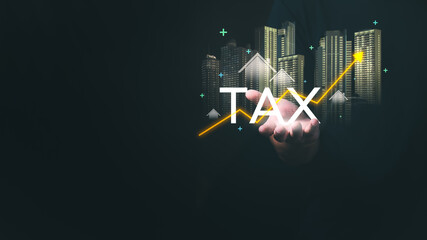 The growth of residential taxes or taxes on real estate investments indicates a significant...