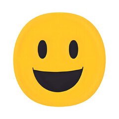Fototapeta premium Smiling Emoji PNG