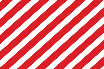 Fototapeta premium Red and White Diagonal Stripes Seamless Pattern Background