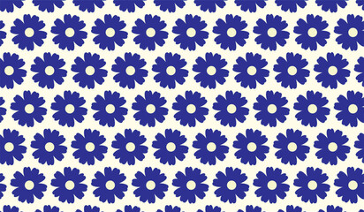 Blue flower clous up
