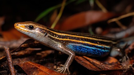 Fototapeta premium Close-up of a lizard (1)