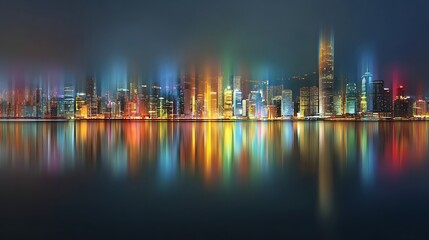 Obraz premium Cityscape at Night