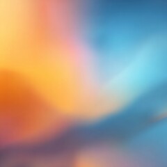 Obraz premium Abstract Colorful Sky Background: Soft Pastel Gradient