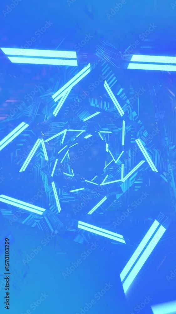 Aufkleber animation of light spots and data processing over digital globe
