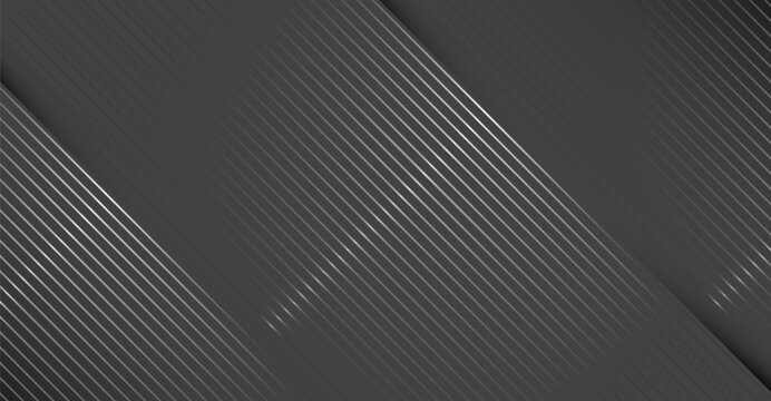 The abstract image features dark gray gradients contrasted with dynamic parallel lines, creating a modern and sophisticated textured design suitable for various creative projects