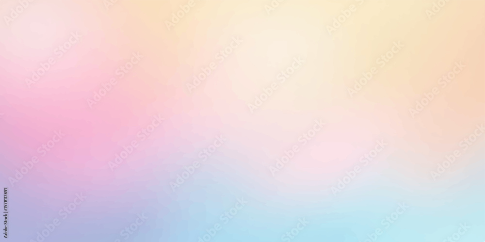 Poster abstract colourful watercolour background with geometric pattern and gradient spectrum design