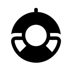 floating tube icon 