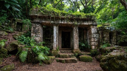 Jungle ruins