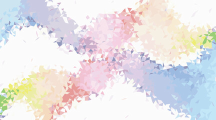 Abstract Geometric Pastel Blend background soft colors