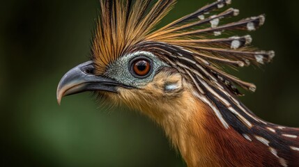 Close-up of a crested bird (2)