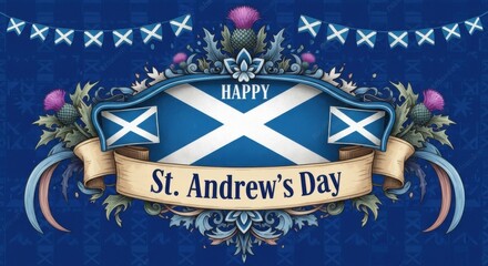 Celebrate St Andrews Day with Scottish Charm and Festive Decorations