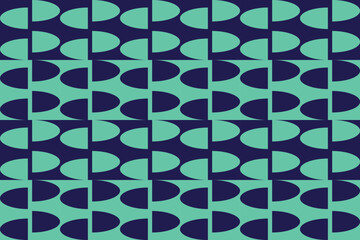 Circle Shapes and Designs Green Colors Geometric Pattern Abstract Background Geometric Background