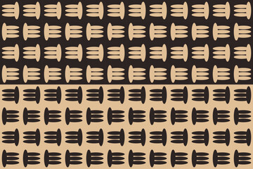 Circle Shapes and Designs Brown Colors Geometric Pattern Abstract Background Geometric Background